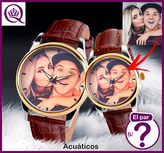 RELOJ PERSONALIZADO CON TU FOTO